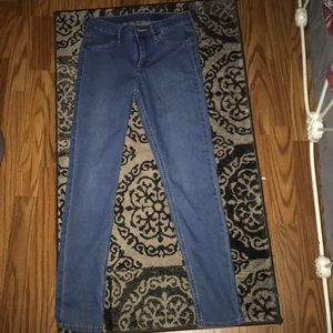 One pair of simple, comfortable jeans.